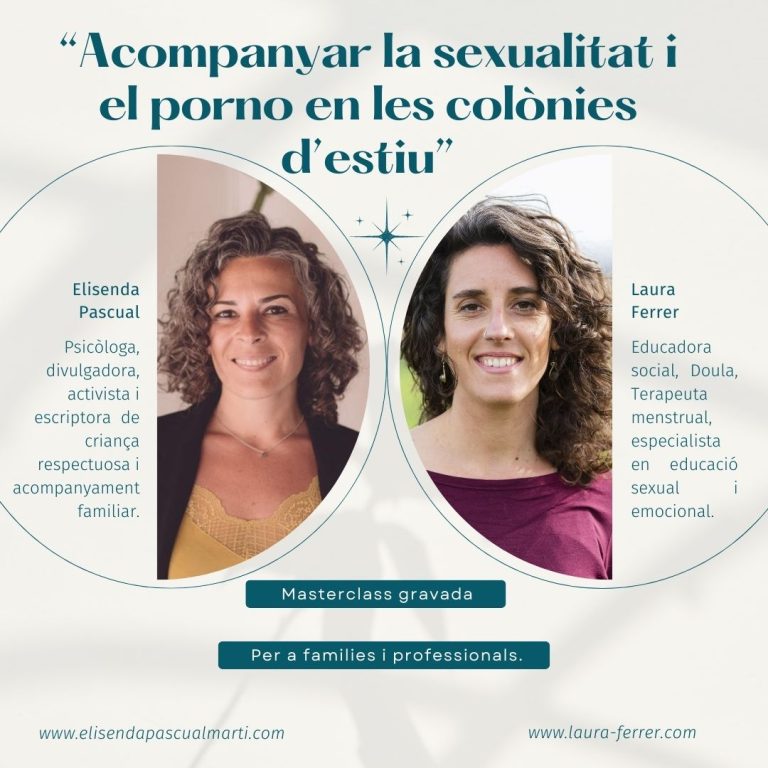 “Acompanyar la sexualitat i el porno en les colònies d’estiu”